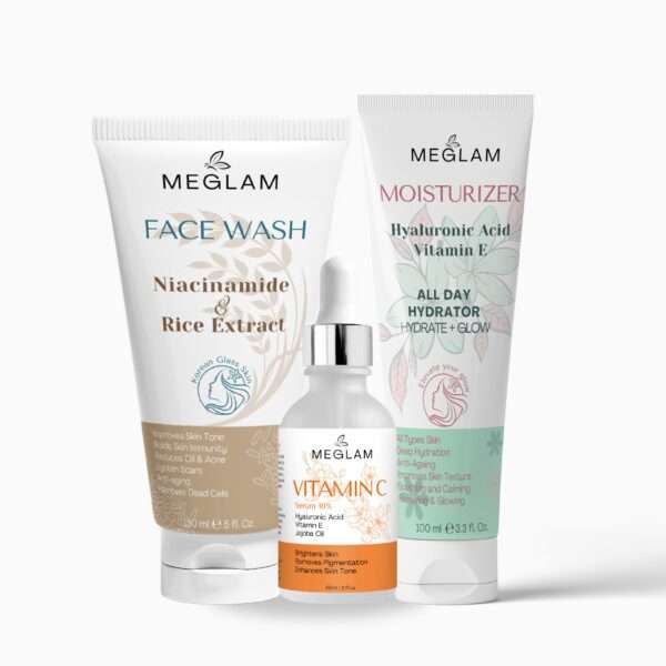 MEGLAM Three Step Skin Care Kit