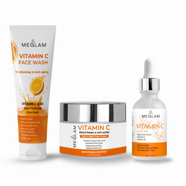 vitamin c serum facewash cream